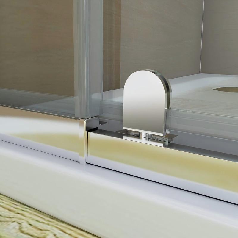 Душевая кабина без поддона KOER SR SC05-90x90x195-TR-01 прозрачное стекло Easy Clean 6 мм Хром (KR5363) - фото 2 Душевая кабина без поддона KOER SR SC05-90x90x195-TR-01 прозрачное стекло Easy Clean 6 мм Хром (KR5363) - фото 2