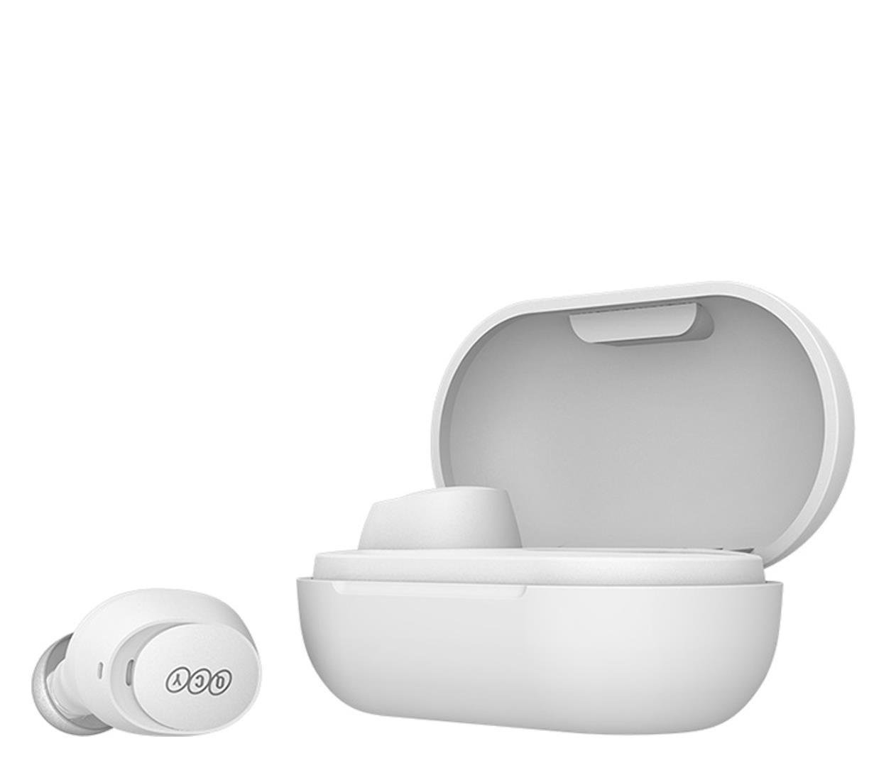 Навушники TWS QCY T27 ArcBuds Lite White - фото 5