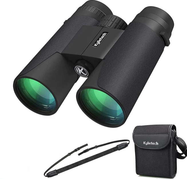 Бинокль Kylietech 12x42 с адаптером для смартфона HD для охоты/туризма/наблюдения за природой (2873223654)