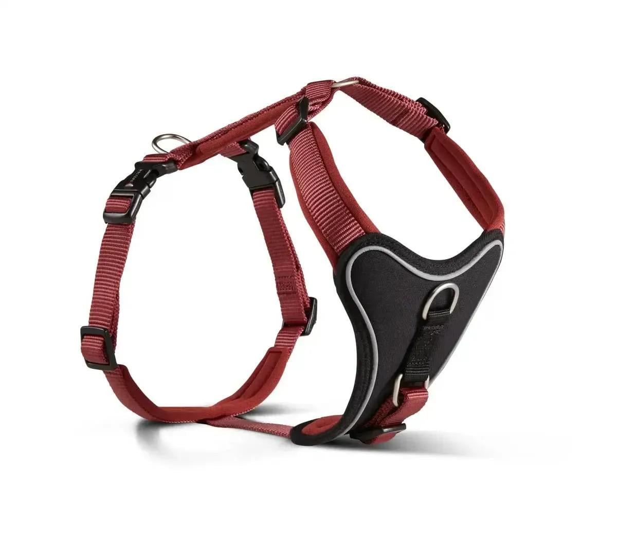 Шлейка для собак смягченная Wolters Professional Comfort 2 40-45 см/25 мм Бордовый (30050)