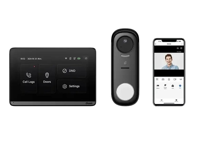 Комплект видеодомофона Dnake DK360W Комплект видеодомофона Dnake DK360W