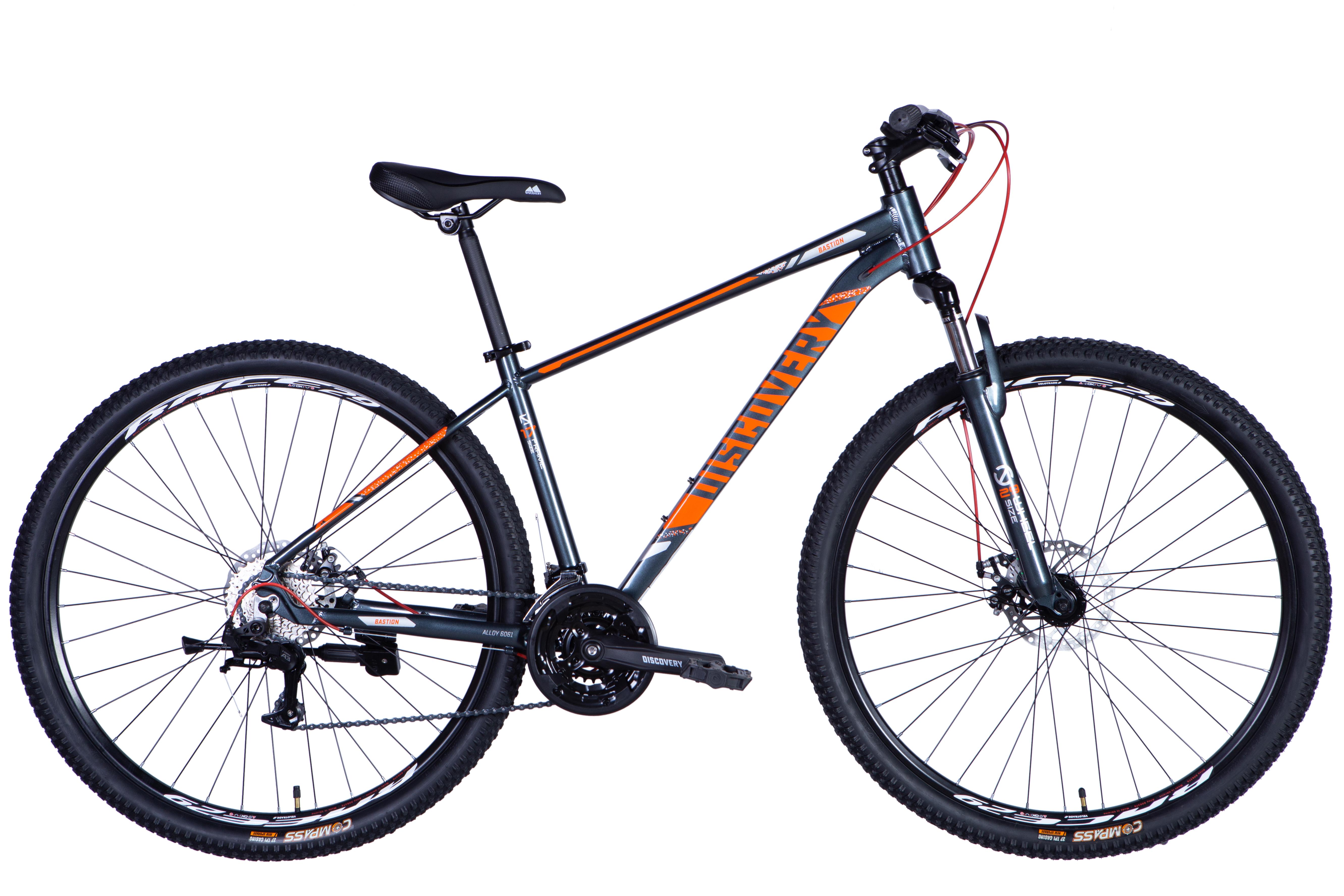 Велосипед Discovery 2025 BASTION DD CS AL 29" рама 17" Серо-оранжевый (OPS-DIS-29-200) Велосипед Discovery 2025 BASTION DD CS AL 29" рама 17" Серо-оранжевый (OPS-DIS-29-200)