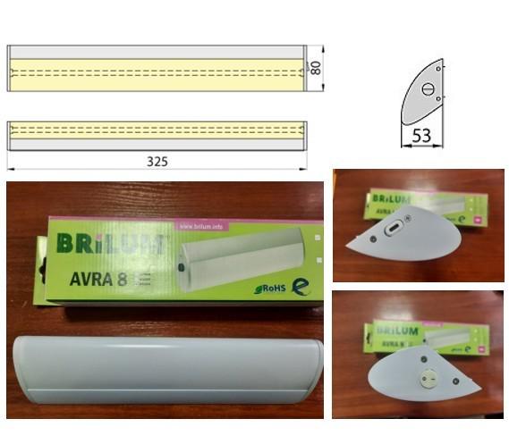 Светильник аккумуляторный Brilum AVRA 8 LED 2AH Белый - фото 6