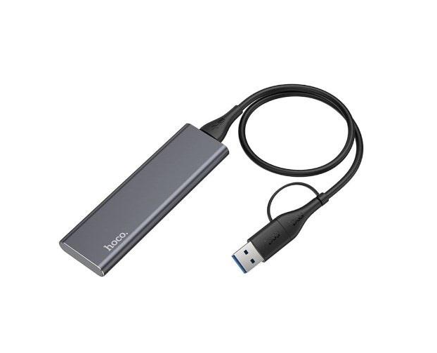 Зовнішній накопичувач HOCO  UD7 256GB Grey