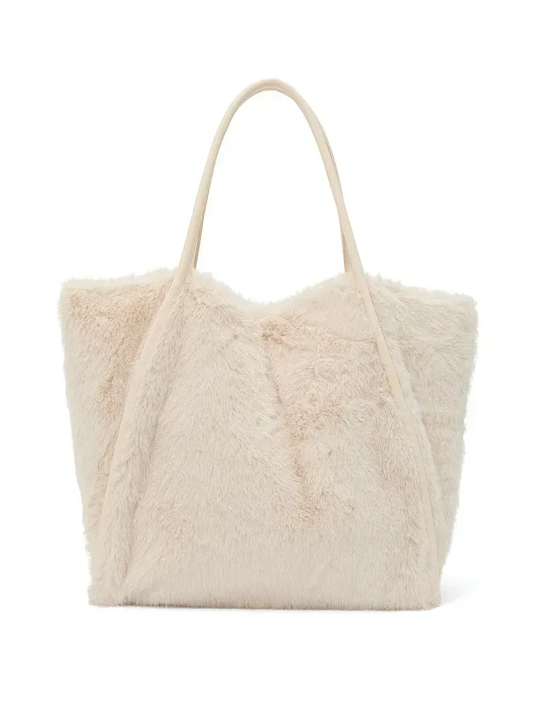 Женская сумка Victoria's Secret Faux Fur Tote Bag (2976095357)