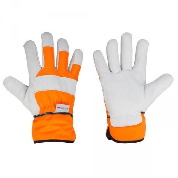 Перчатки защитные Bradas Avert из коровьей кожи с подкладкой 3M Thinsulate р. 9½ (28902)