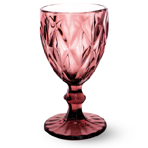 Набор бокалов для вина SNT Грани 320 мл 6 шт. Бордовый (9457-1) Набор бокалов для вина SNT Грани 320 мл 6 шт. Бордовый (9457-1)