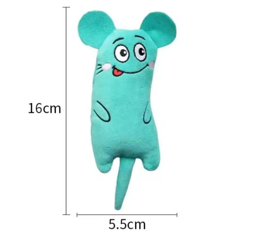 Игрушка для кошек мышка с мятой Бирюзовый (0fe1d082) - фото 4 Игрушка для кошек мышка с мятой Бирюзовый (0fe1d082) - фото 4