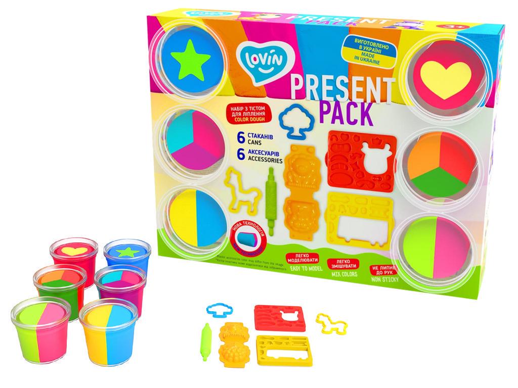 Набір для ліплення з тістом Lovin present pack (MTT-160716)
