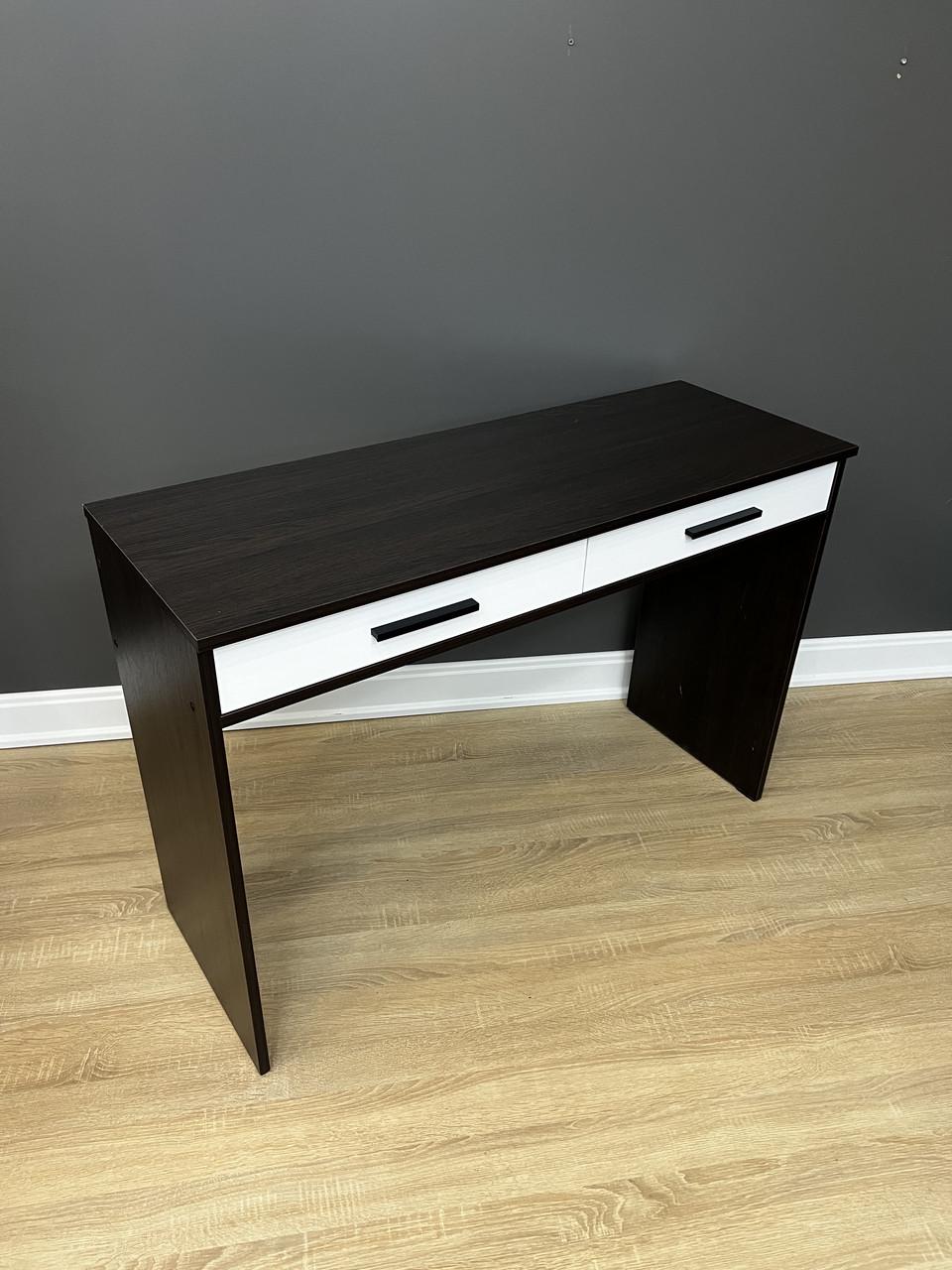 Туалетний столик Амелія 1100х760х400 мм Дуб венге магія/Німфеа альба - фото 2 Туалетний столик Амелія 1100х760х400 мм Дуб венге магія/Німфеа альба - фото 2