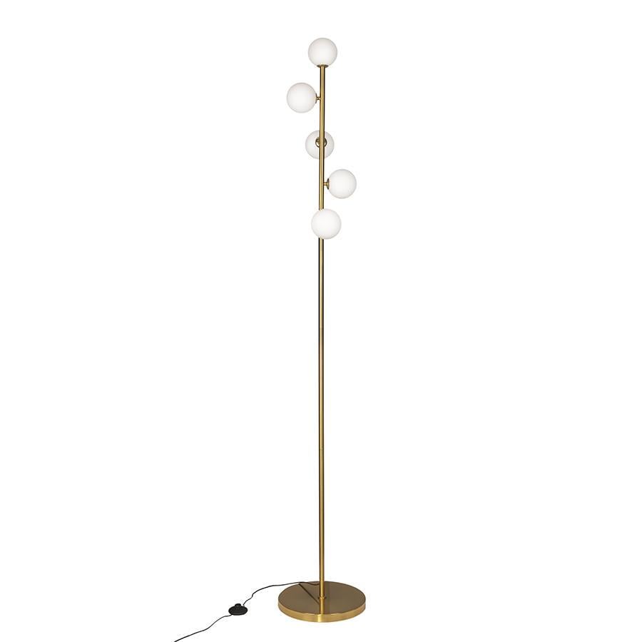 Торшер на 5 плафонов Levistella 7529834-5 Бронзовый