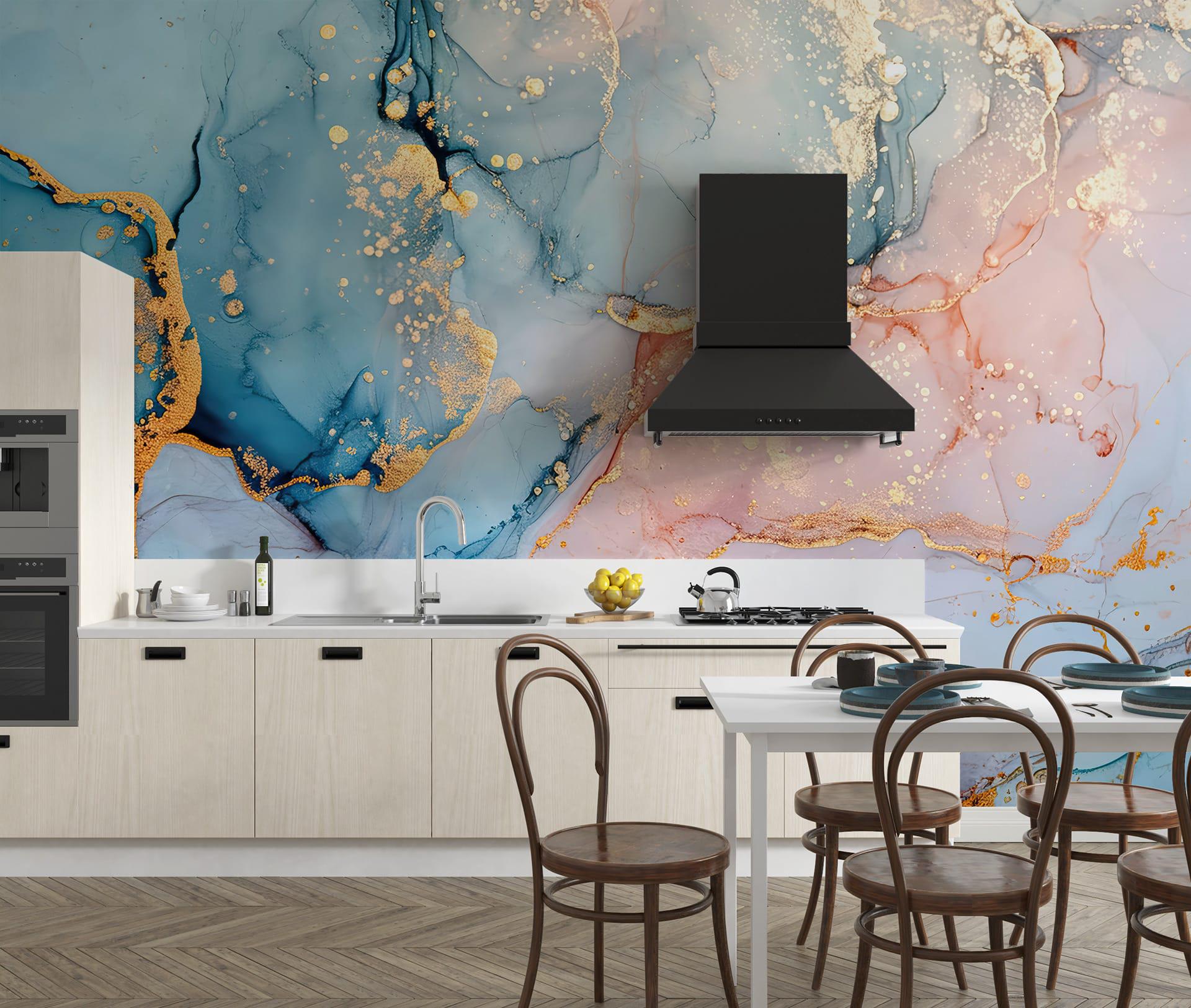 Фотообои флизелиновые Styleo Print-walls Флюид-мрамор 0306 300х200 см (Pw-0306)