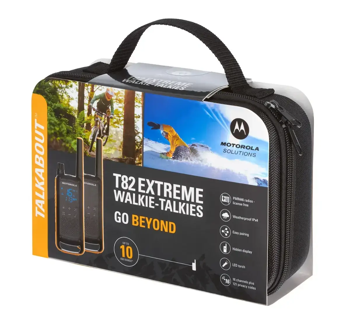 Рация Motorola Talkabout T82 Extreme Twin Pack (a8b9ea93) - фото 8