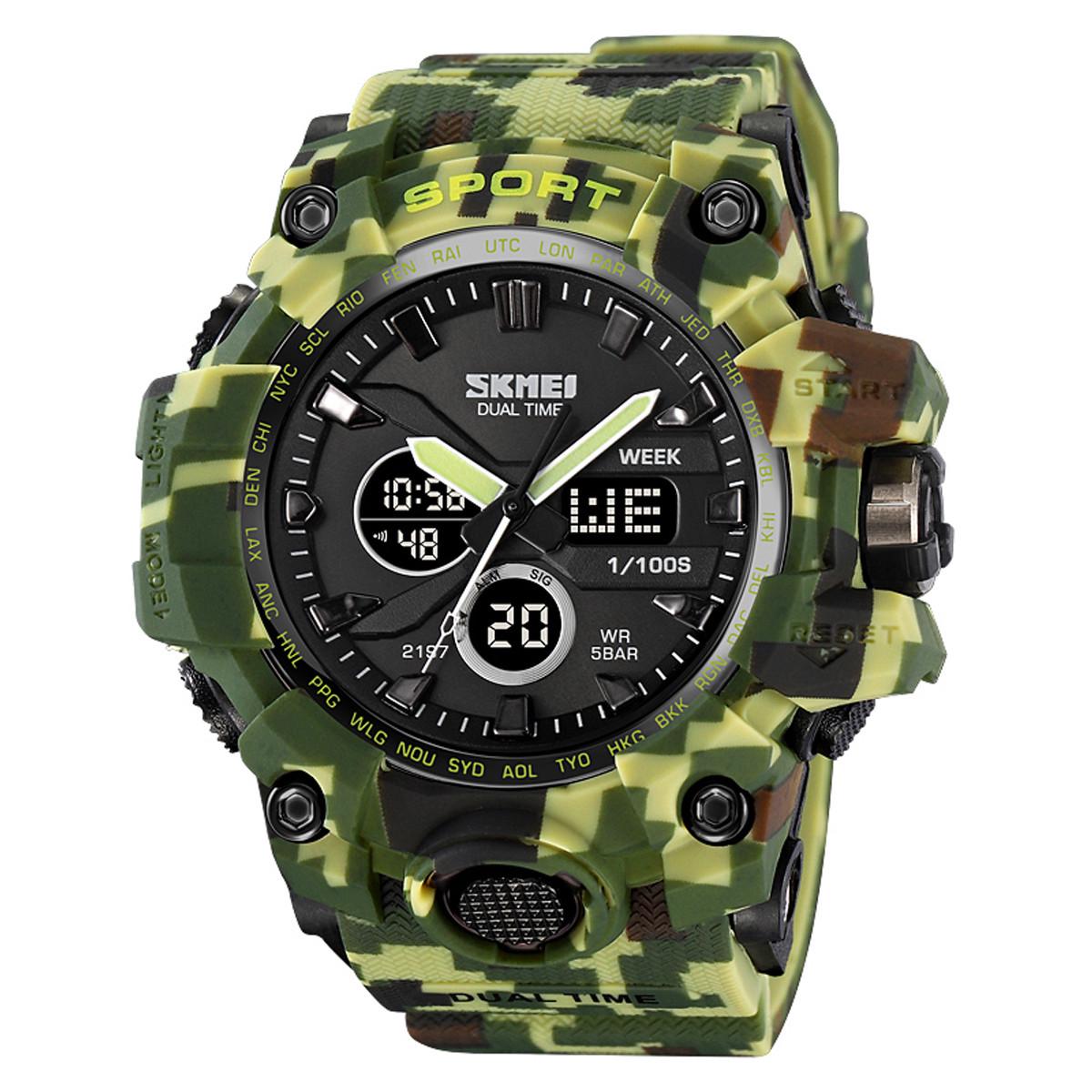Наручний годинник Skmei 2197 Army Green (17178)