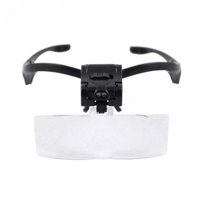 Окуляри бінокулярні Magnifier 9892B зі світлодіодним підсвічуванням 1.0x-3.5x (32407155)