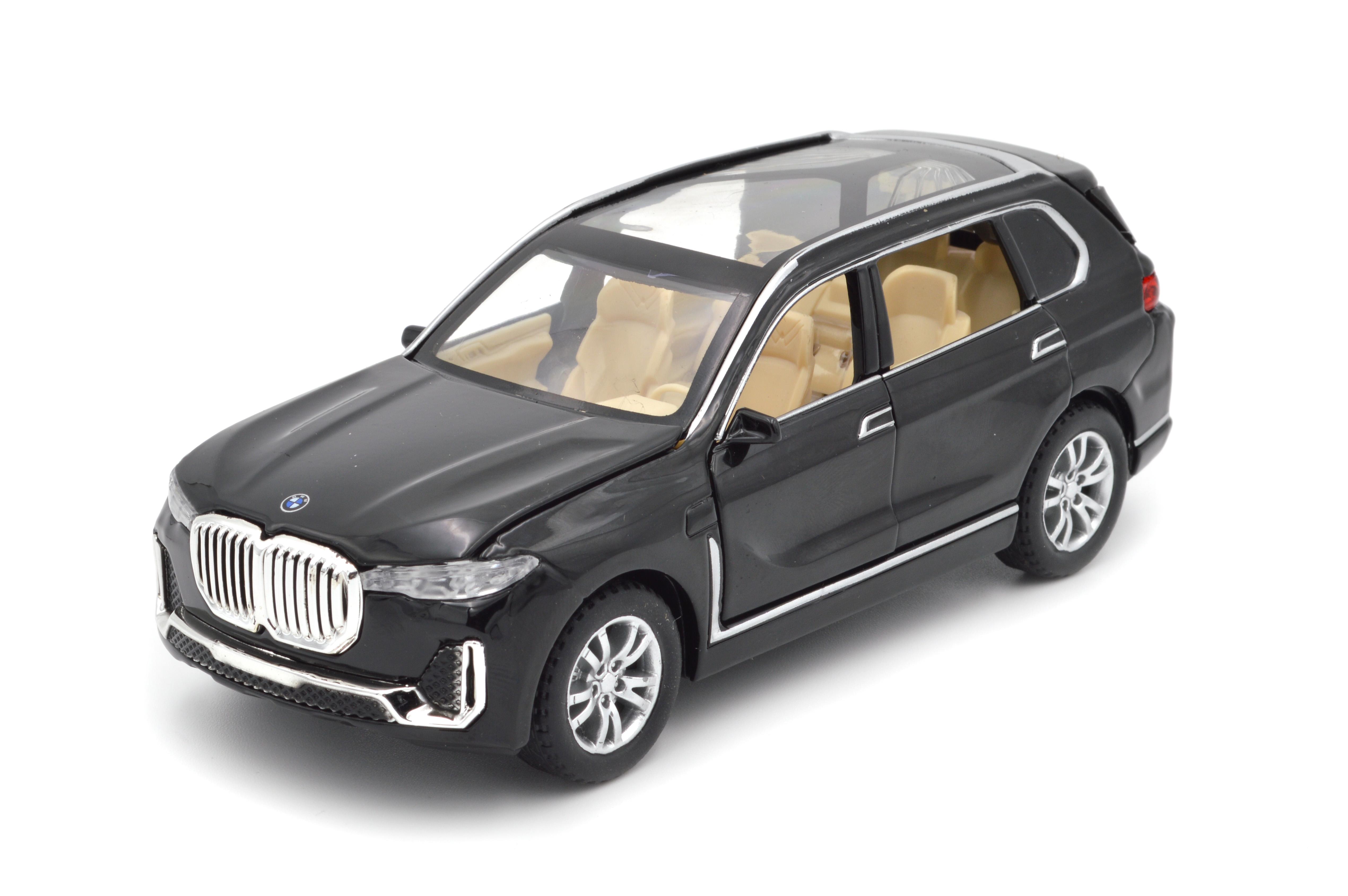 Модель металева BMW X7 світло/звук/інерція/відкриваються всі двері (01120)
