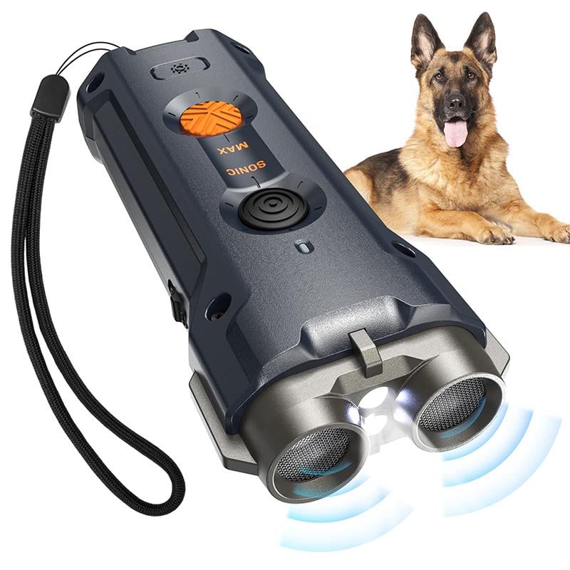 Отпугиватель собак с фонариком ультразвуковой Patpet Ultrasonic Dog Trainer U20 (U-20) - фото 2