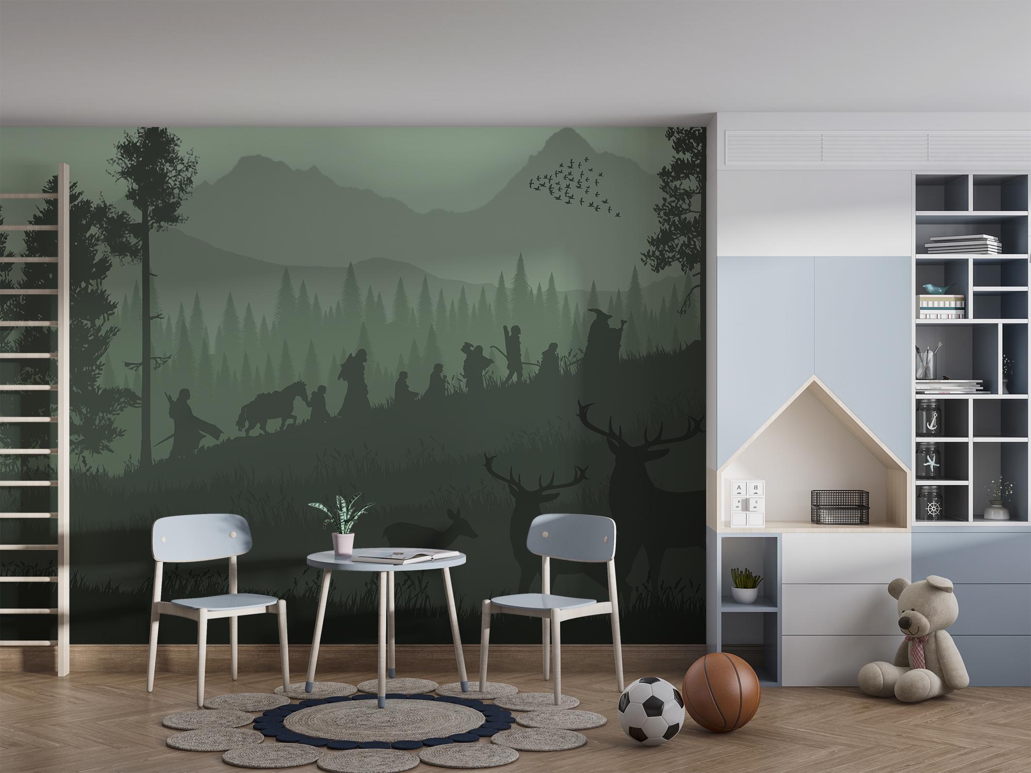 Фотообои флизелиновые Upstream Силуэты героев 315х210 см (S5KID-076/5) - фото 4 Фотообои флизелиновые Upstream Силуэты героев 315х210 см (S5KID-076/5) - фото 4