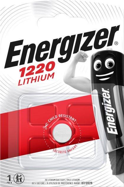 Батарейки Energizer CR1220 Lithium 1 шт. (1455015383)