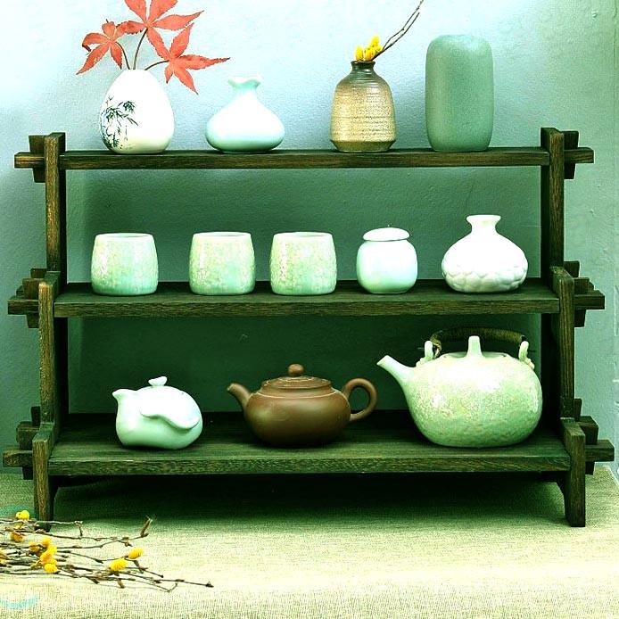 Полка настольная из дерева Атбасар 3 Морион (ПСТ/302511)