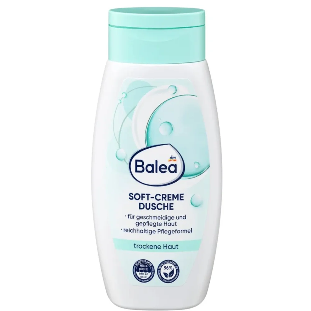 Крем-гель для душа Balea Soft-Creme с нежной текстурой 300 мл