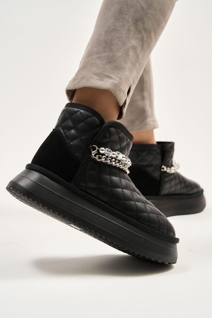 Угги женские LONZA р. 39 Черный (179397)