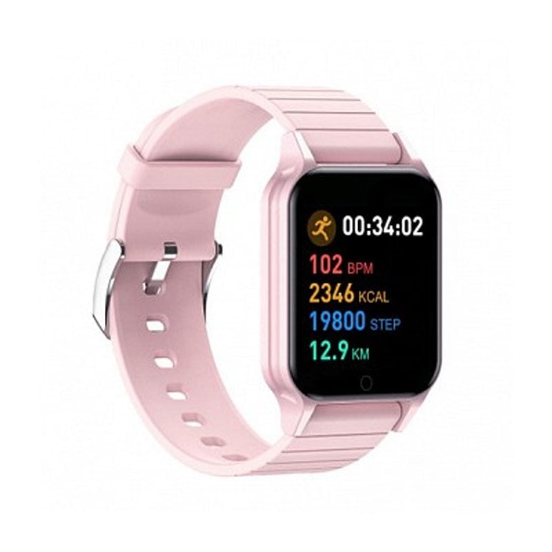 Смарт-годинник Smart Watch T96 Bluetooth 170 mAh Pink (tf5452) - фото 3