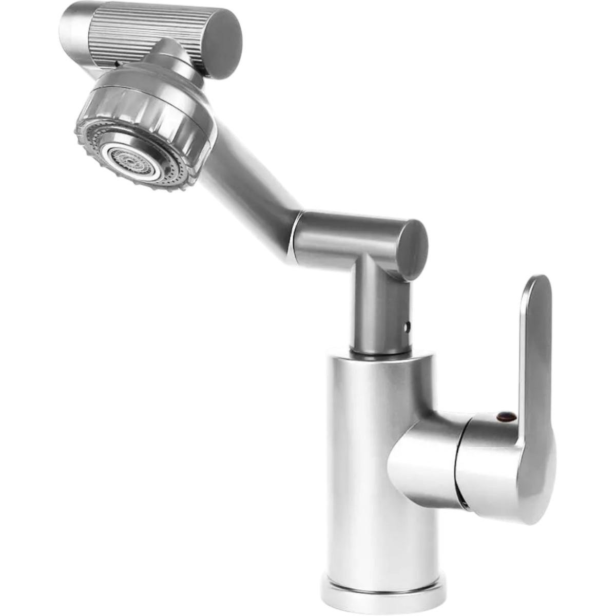 Смеситель трансформер Swiveling Faucet вращающийся для ванной комнаты и кухни - фото 1 Смеситель трансформер Swiveling Faucet вращающийся для ванной комнаты и кухни - фото 1