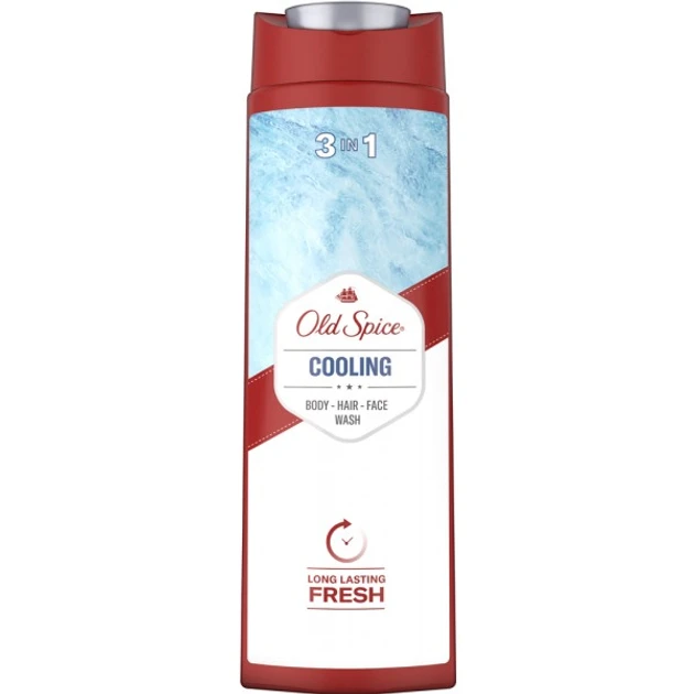 Гель для душу Old Spice Cooling 3в1 400 мл (4084500978942)