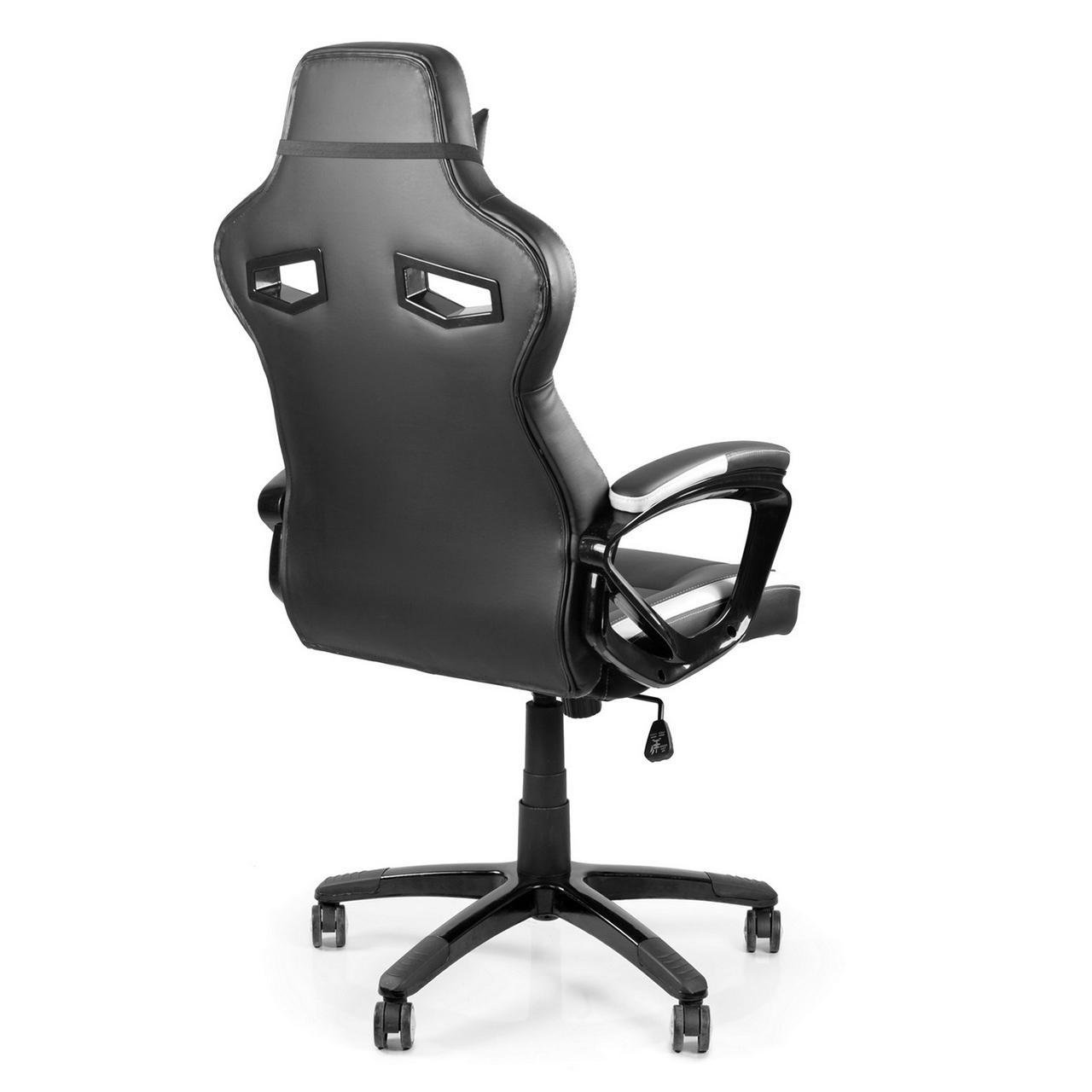 Крісло офісне Barsky Sportdrive Game SD-17 White/Black - фото 3 Крісло офісне Barsky Sportdrive Game SD-17 White/Black - фото 3