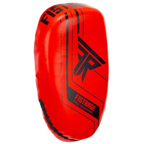 Педы для тайского бокса FISTRAGE VL-4312 из натуральной кожи 1 шт. 34х19х7 см Красный (31773769)