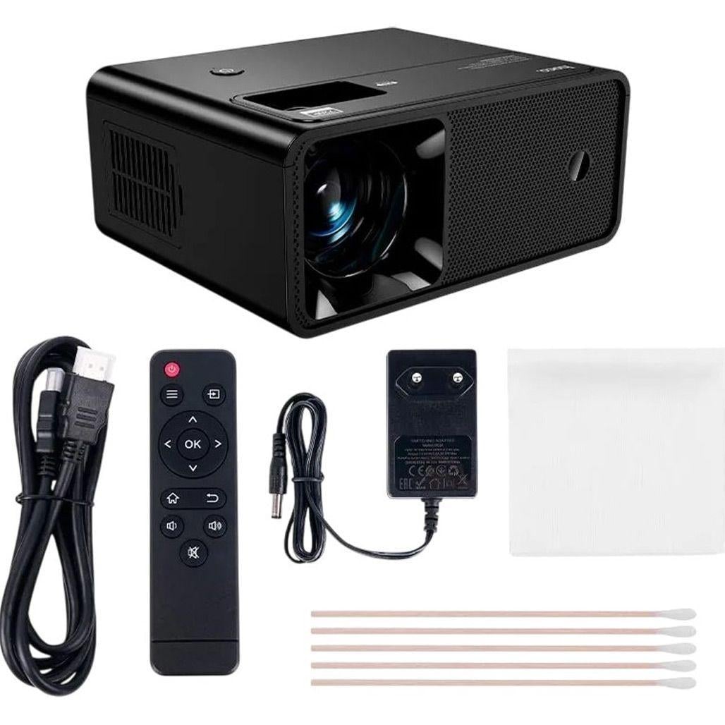 Проектор Hoco DT6 Wireless Projector 720P same screen version Black - фото 5