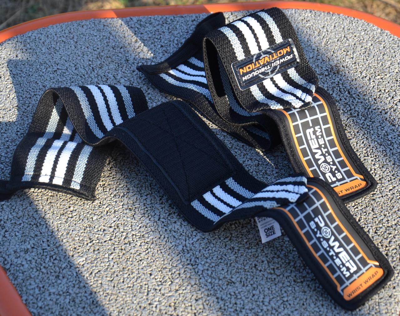 Бинты кистевые Power System PS-3500 Wrist Wraps Grey/Black (A-012327) - фото 10 Бинты кистевые Power System PS-3500 Wrist Wraps Grey/Black (A-012327) - фото 10