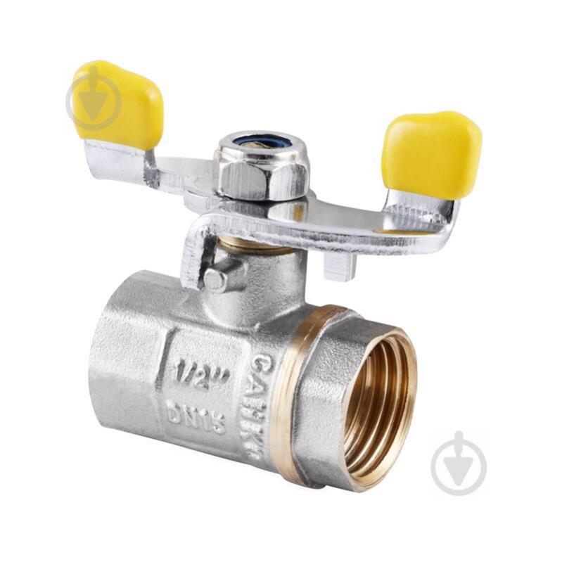 Кран шаровый СК 1/2" ГГБ ГАЗ art. 602 (WP0075) Кран шаровый СК 1/2" ГГБ ГАЗ art. 602 (WP0075)