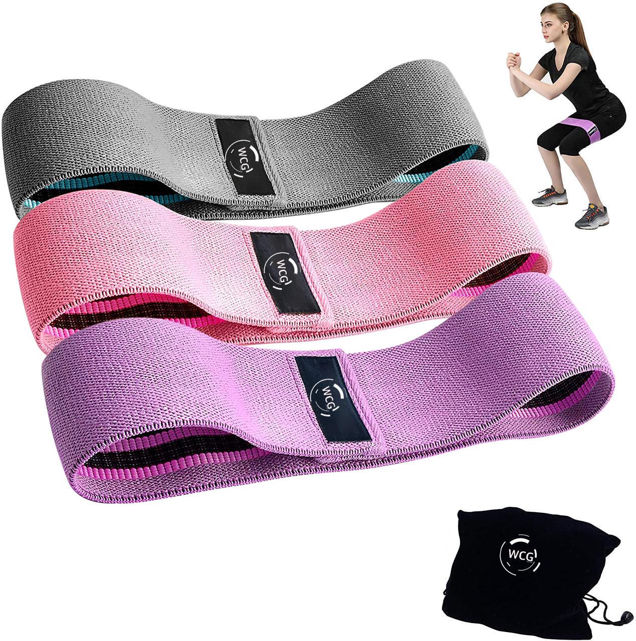 Набір резинок для фітнесу WCG 3 шт. (WCG-3-1) - фото 2 Набір резинок для фітнесу WCG 3 шт. (WCG-3-1) - фото 2