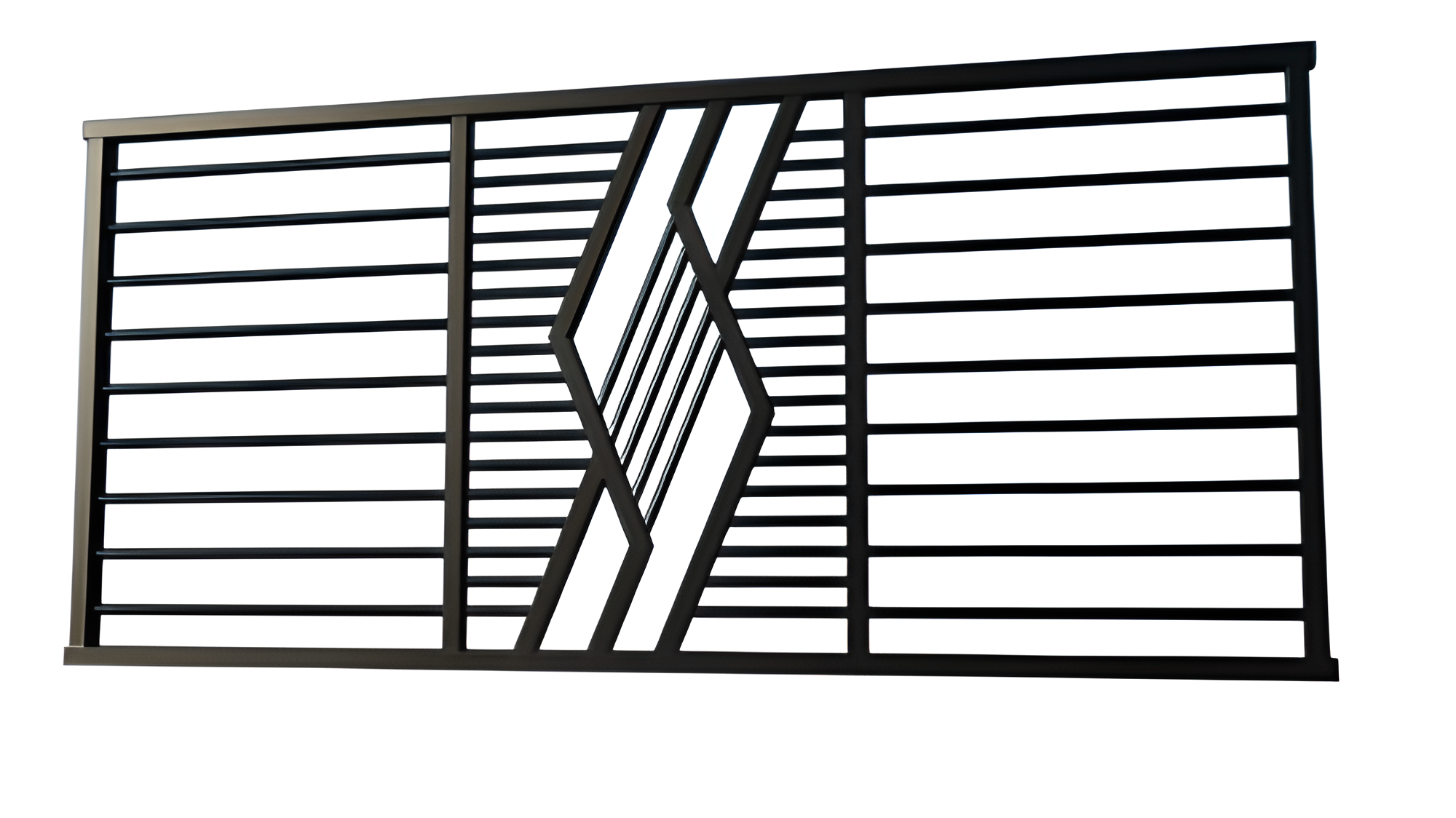 Забор секционный металлический порошковая покраска 1200х2000 мм