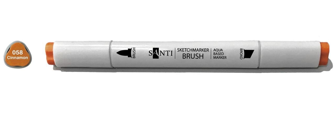 Маркер акварельный Santi sketch Корица