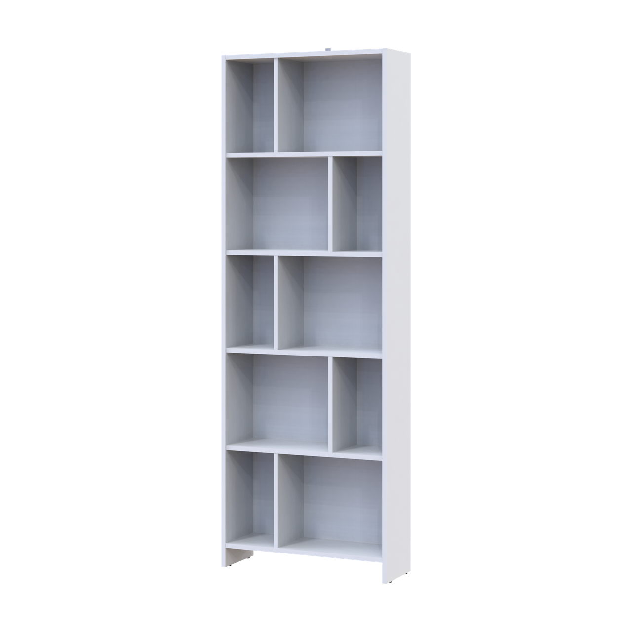 Этажерка Doros Студент 63х22х180 см Белый (41516260)