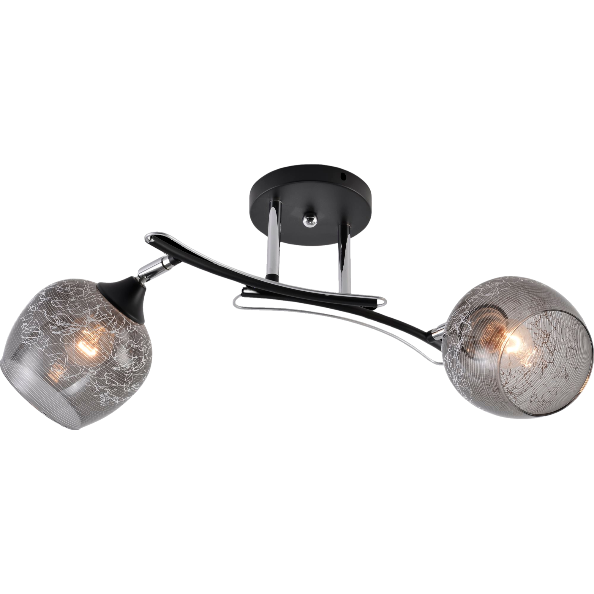 Люстра декоративна Valeso V XA1546B/2 BK+CR (000041234)