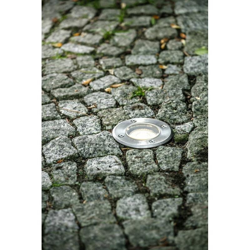 Светильник грунтовый ALFA GU10 50 Вт IP67 круглый инокс Ø 11 см (ON-ALFAOGU10-06) - фото 4 Светильник грунтовый ALFA GU10 50 Вт IP67 круглый инокс Ø 11 см (ON-ALFAOGU10-06) - фото 4