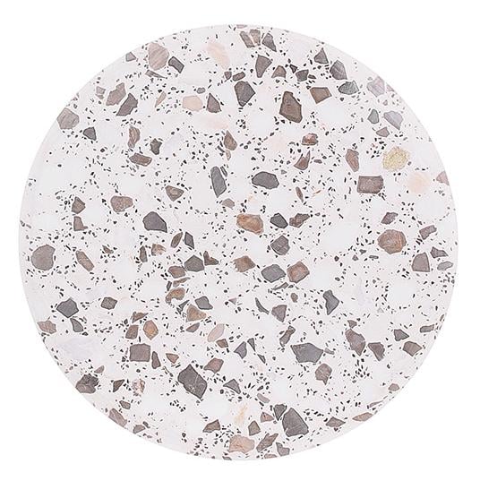 Подставка под горячее BonaDi d 16 см керамическая на пробковой основе Натуральный мрамор (DR015782)