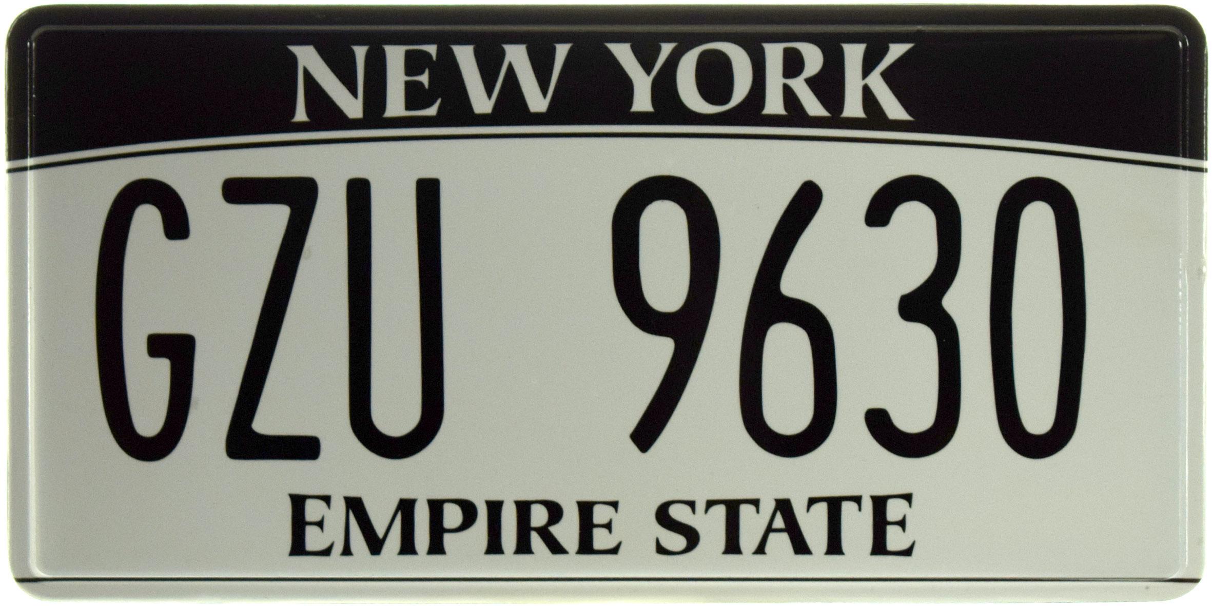 Табличка металева "NY GZU 9630" 15x30 см (ms-103738)