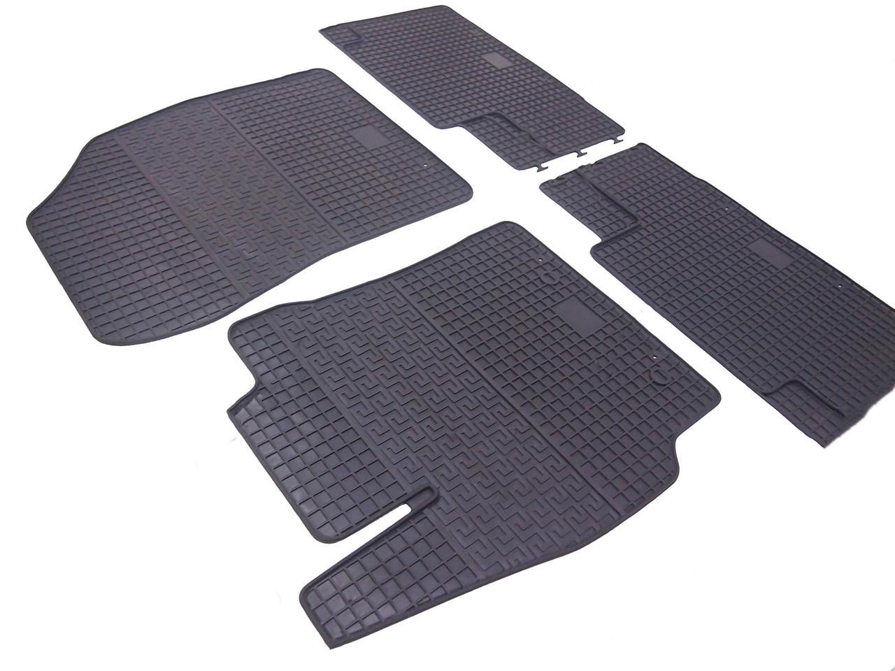 Коврики резиновые Toyota Auris 07-/12-/Toyota Corolla 07-/13- 4 шт. (25487)