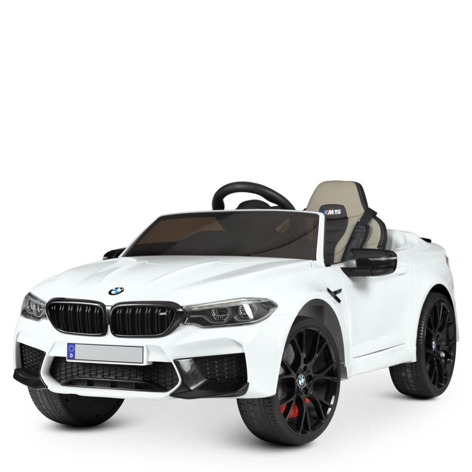 Детский электромобиль Bambi BMW от 3 лет 12V до 30 кг Белый (DE-169-E-1075)