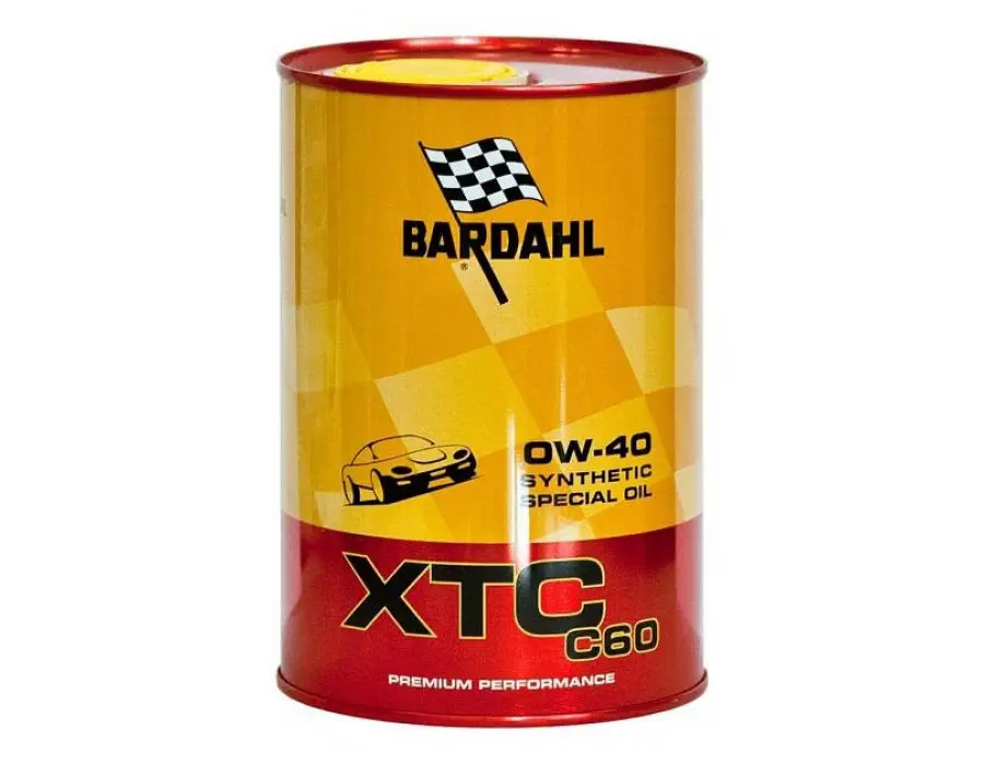 Моторное масло Bardahl metal XTC C60 0W40 AUTO 1 л SL/CF A3/B4 MB 229.5 VW 502.00/505.00 RN0700-RN0710 300039 (300040)