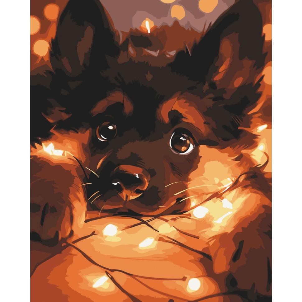 Картина по номерам ART CRAFT Мечтательный щенок 40x50 см (11585-AC)