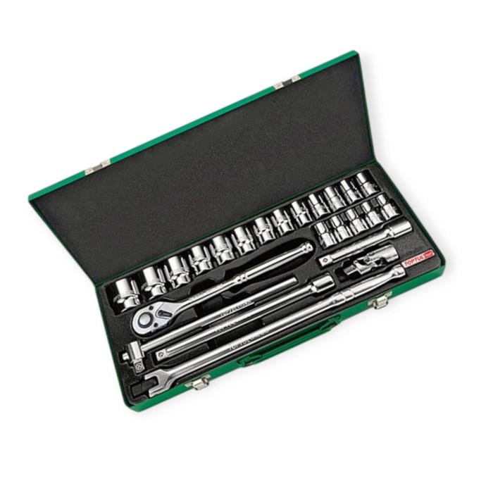 Набор инструмента Toptul 1/2" 24 шт. 8-32 мм (2684184050)
