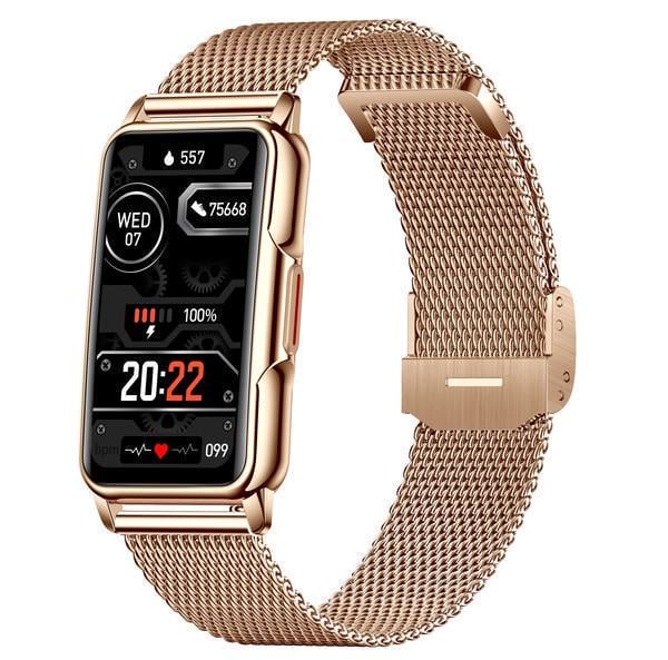Часы наручные Smart Mioband Nano+ Gold 2 ремешка (3D-1634)
