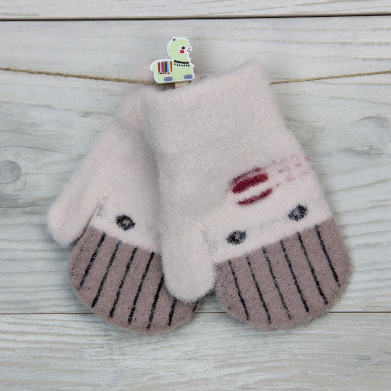 Перчатки детские зимние на 3-4 года (31199)