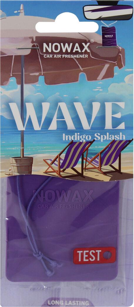 Ароматизатор Nowax Wave Indigo Splash подвесной лист (NX07778)